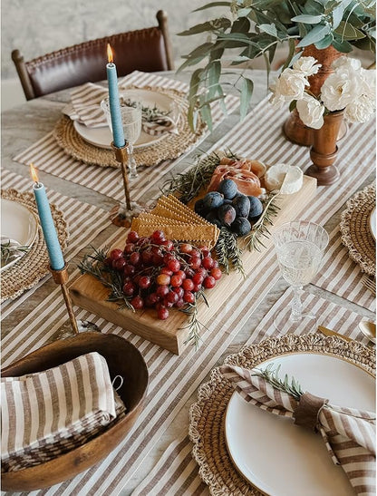 Solino Home Linen Table Runner 36 Inches - Image 3