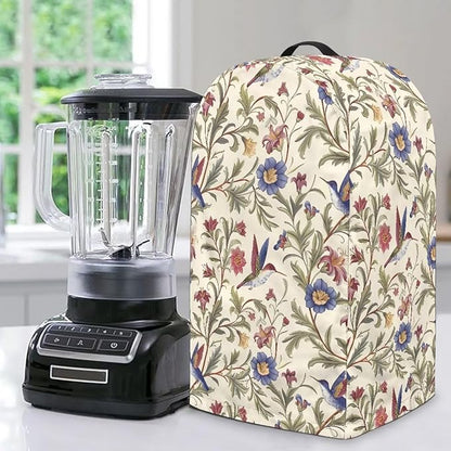 Hummingbird Floral Blender Dust Cover by Unknown