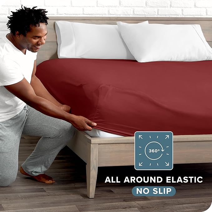 Fitted Bottom Sheet King Size - Image 3