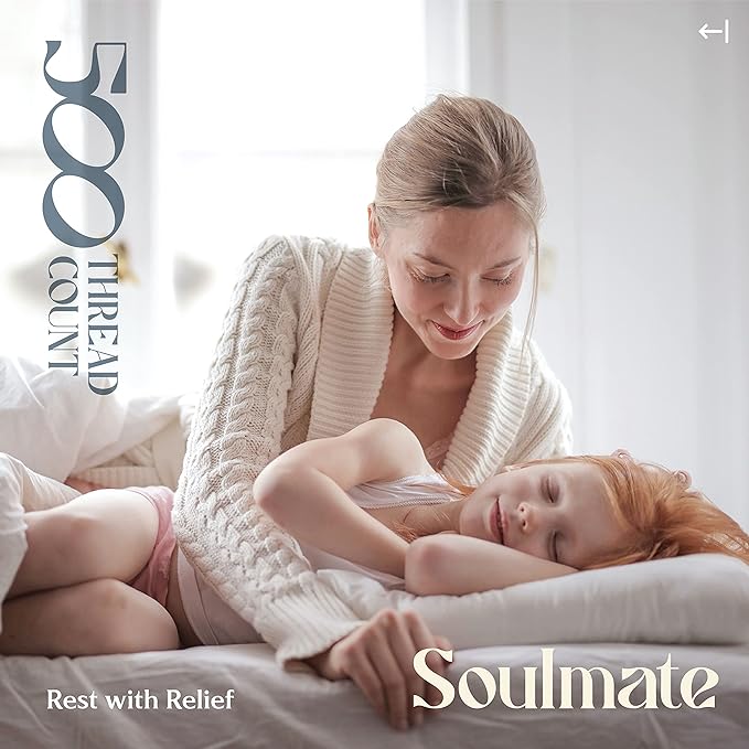 Mayfair Linen 100% Cotton Bed Sheets Full Sheet Set - Image 4