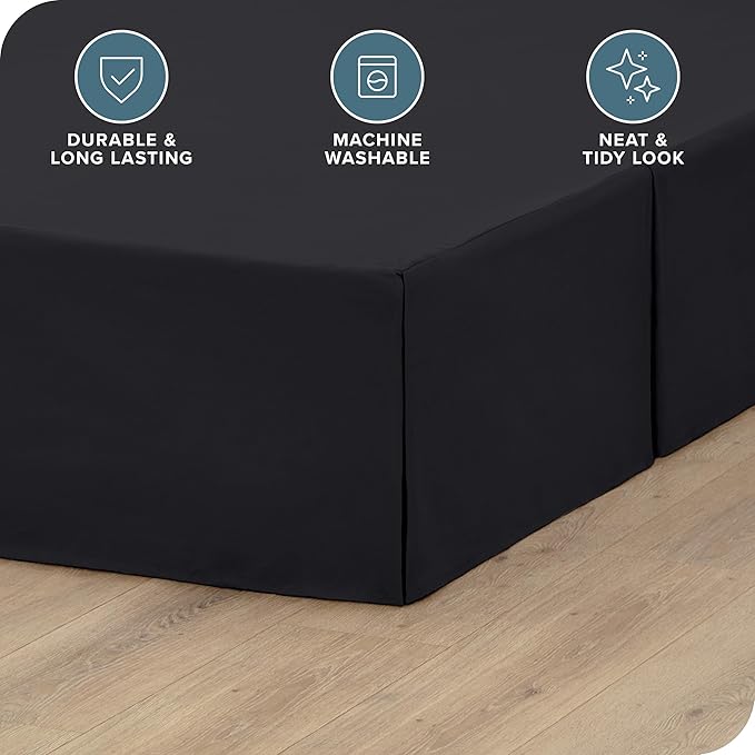 Bare Home California King Bed Skirt - Image 2