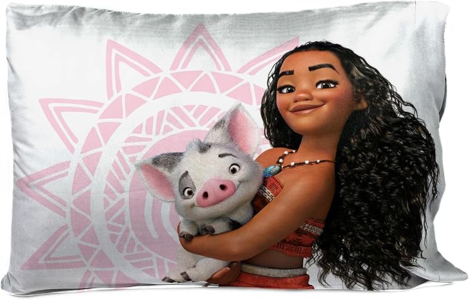 Jay Franco Disney Moana 2 Pack Reversible Pillowcases - Image 2