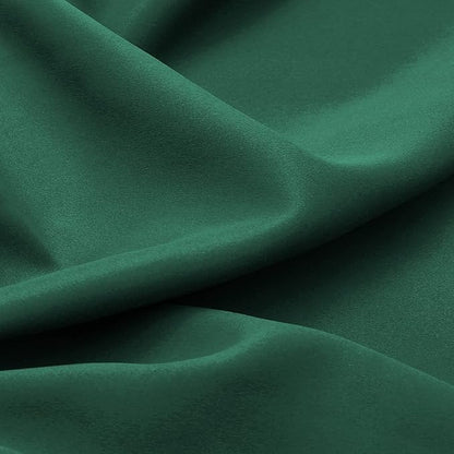 Valances for Windows Dark Green Window Valance for Living Room Rod Pocket - Image 5