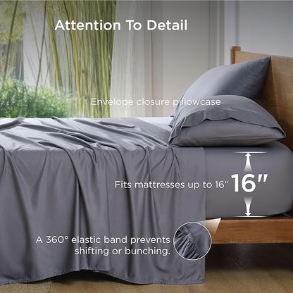 Bedsure King Size Sheets Set, Cooling Sheets - Image 6