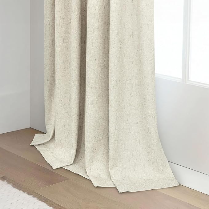 92 Inch Curtains 2 Panel Set UV Light Blocking Summer Farmhouse Curtains - Image 8