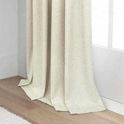 92 Inch Curtains 2 Panel Set UV Light Blocking Summer Farmhouse Curtains - Image 8