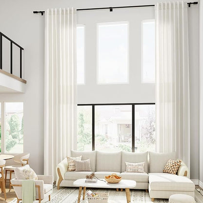 Nanspring Extra Long Curtains 2 Panels 204 Inches Long - Image 7