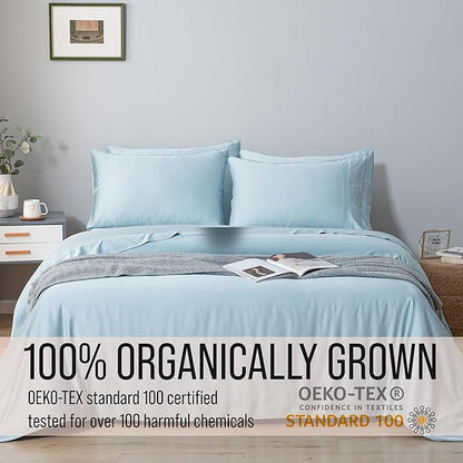 Bella Coterie 6 Piece Luxury Bamboo Viscose California King Size Sheet Set | - Image 4