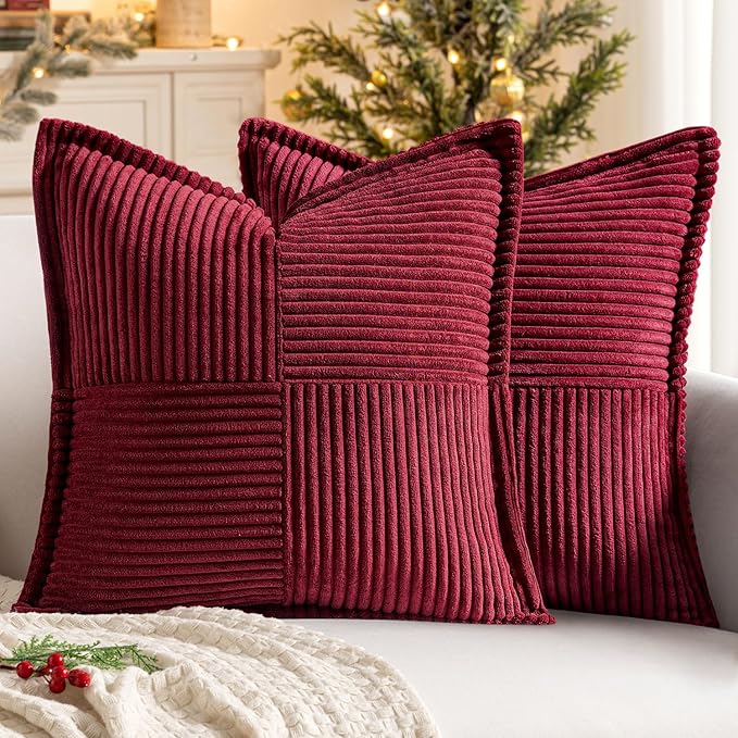 MIULEE Christmas Decorative Throw Pillow Covers by MIULEE