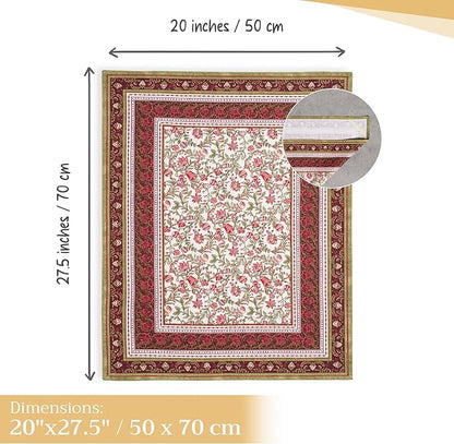 Maison d' Hermine Kitchen Towels Set of 3 100% Cotton 20" x 27.5" Reusable - Image 4