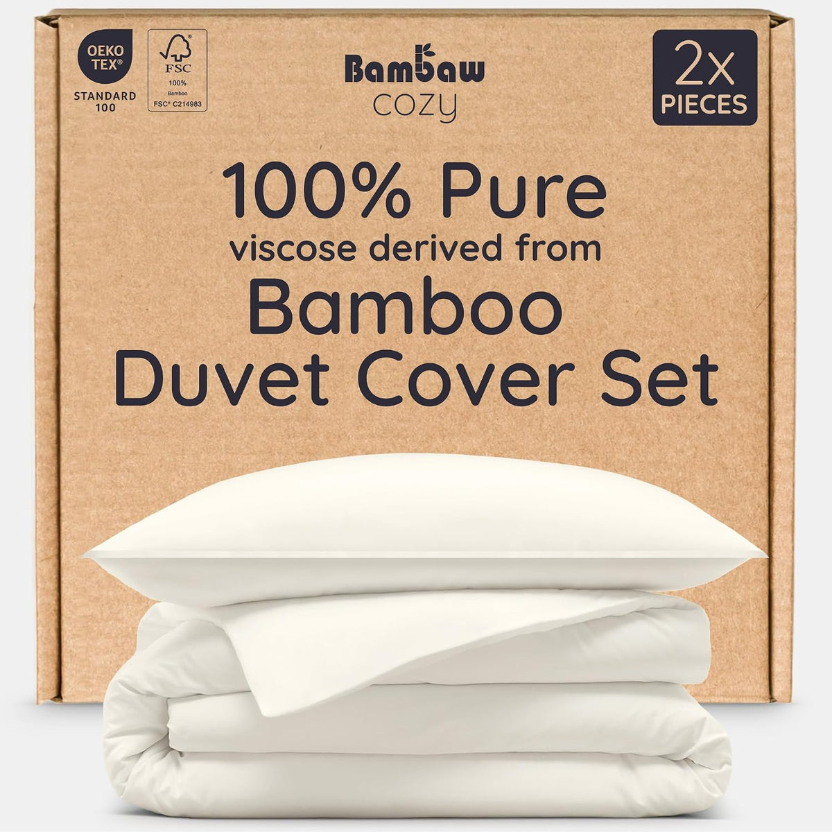 bambaw 100% viscose derived from bamboo cooling duvet, main product view