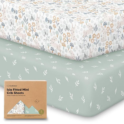 Pack and Play Sheets Fitted by KeaBabies