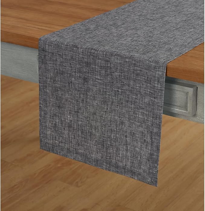 Solino Home Linen Table Runner 156 Inches Long by SolinoHome