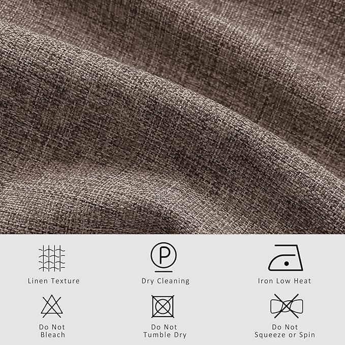 Macochico Pinch Pleated Full Blackout Curtains - Image 5