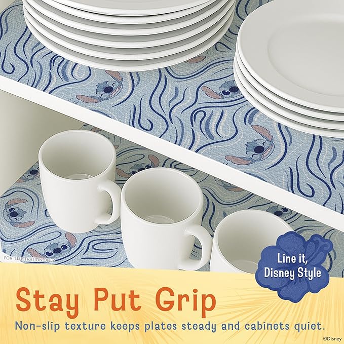 Disney Non Adhesive Shelf Liner – 18”x 10 ft Water-Resistant Drawer Liners - Image 2