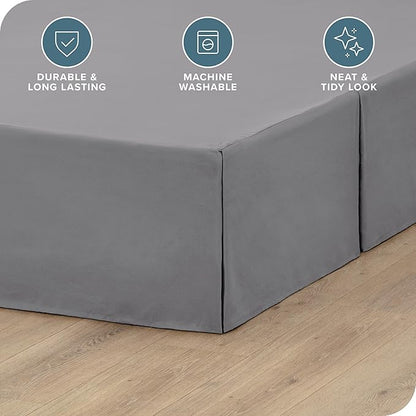 Bare Home King Bed Skirt - Image 2