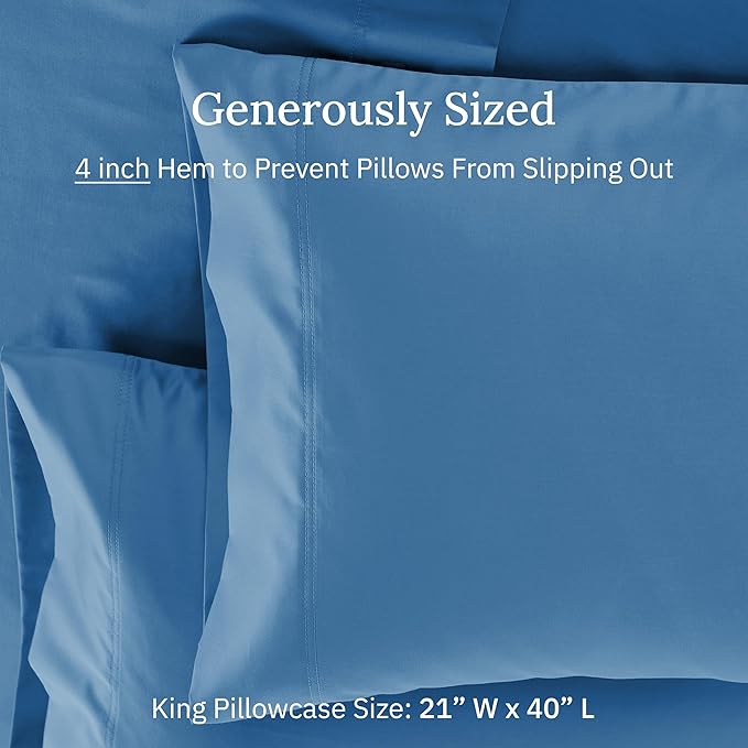 King Size Pillows Cases Set of 2 - Image 4