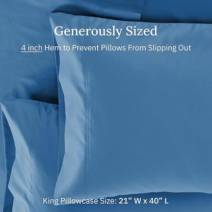King Size Pillows Cases Set of 2 - Image 4