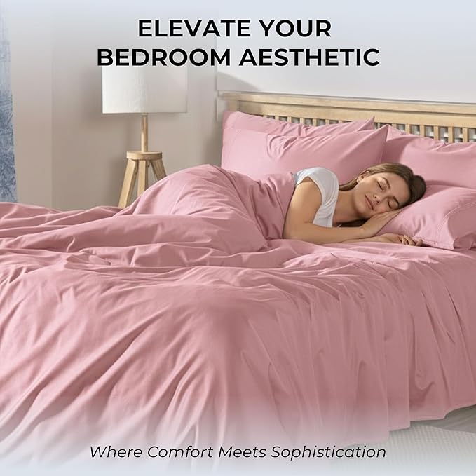 100% Natural Cotton Bed Sheets | 500 TC Single-Ply Sateen Weave Full Size - Image 6