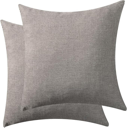 Throw Pillow with Insert 18x18 Inch Set of 2 by Unknown