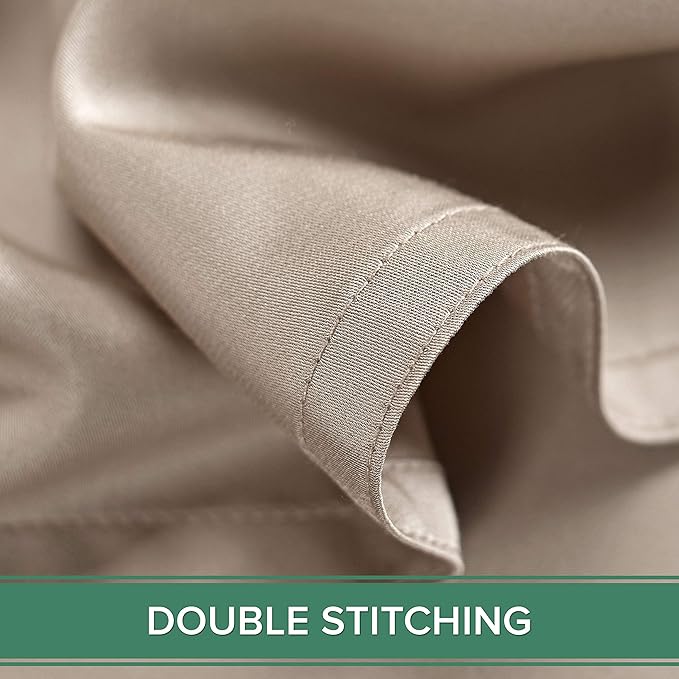 Pure Bamboo Full Sheets, Genuine 100% Organic Viscose Derived from Bamboo Bed - Image 8