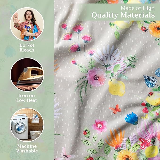 Maison d' Hermine Cloth Napkins Set of 4 100% Cotton Everyday Reusable Square - Image 3