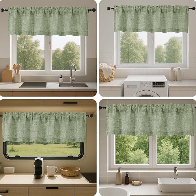 Gwine Green Curtains 45 Inch Length - Image 7