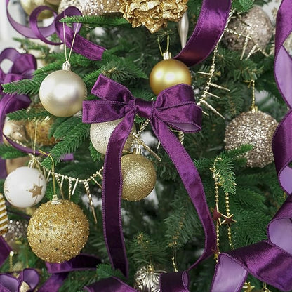 MEEDEE Purple Velvet Ribbon - Image 6