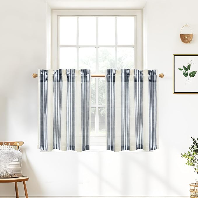 DriftAway Kitchen Tier Curtains by DriftAway