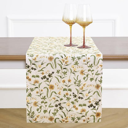 Solino Home 100% Pure Linen Table Runner 90 Inches Long by SolinoHome