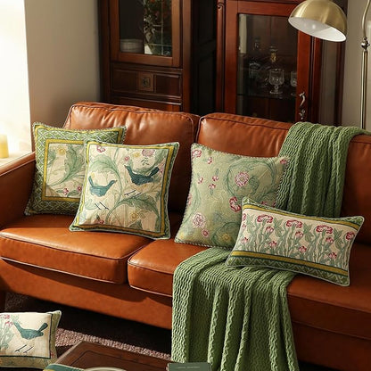 patdrea Designer Pack of 2 Rectangle Throw Pillow Covers, French Vintage Rustic - Image 6