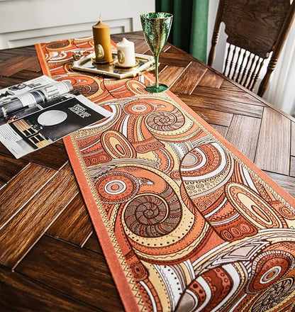13×72 Inch Table Runner, Retro-Luxury Tassels Series - Image 7