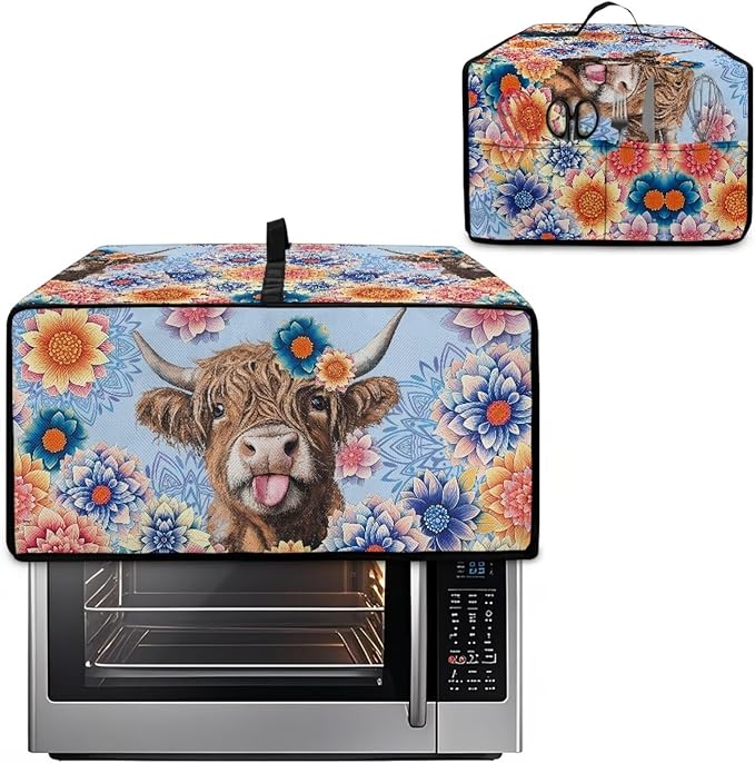 Microwave Oven Cover Heavy Duty Microwave Oven Dust Cover - Image 2
