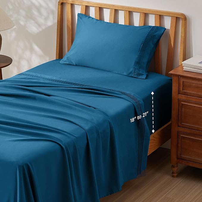 Bedsure Deep Pocket Twin Sheets Set by BEDSURE