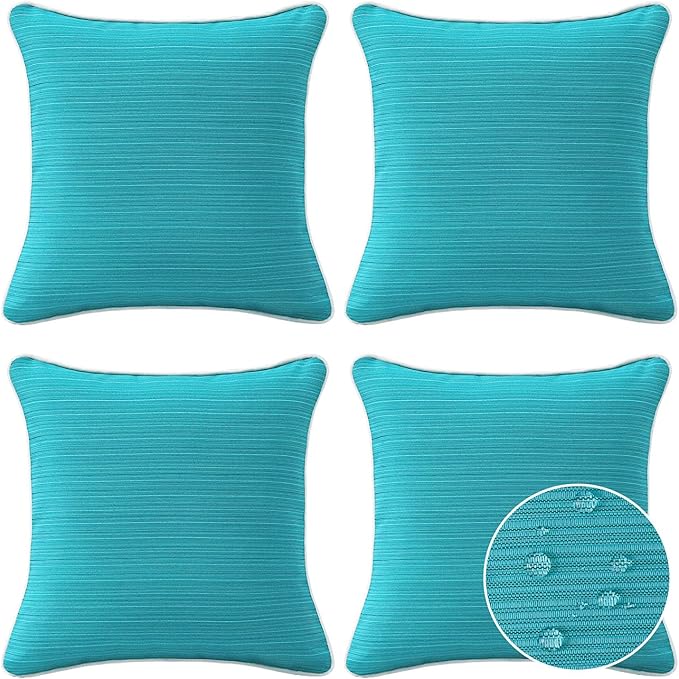 Decorative Outdoor Water Repellent Throw Pillows by Unimatta