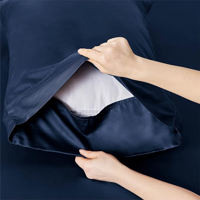 Bedsure California King Sheet Sets, Cooling Sheets - Image 5
