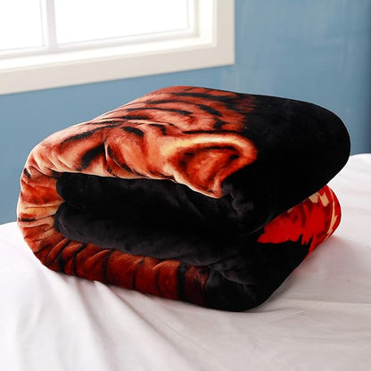 Hiyoko Heavy Korean Mink Tiger Blanket - Image 2