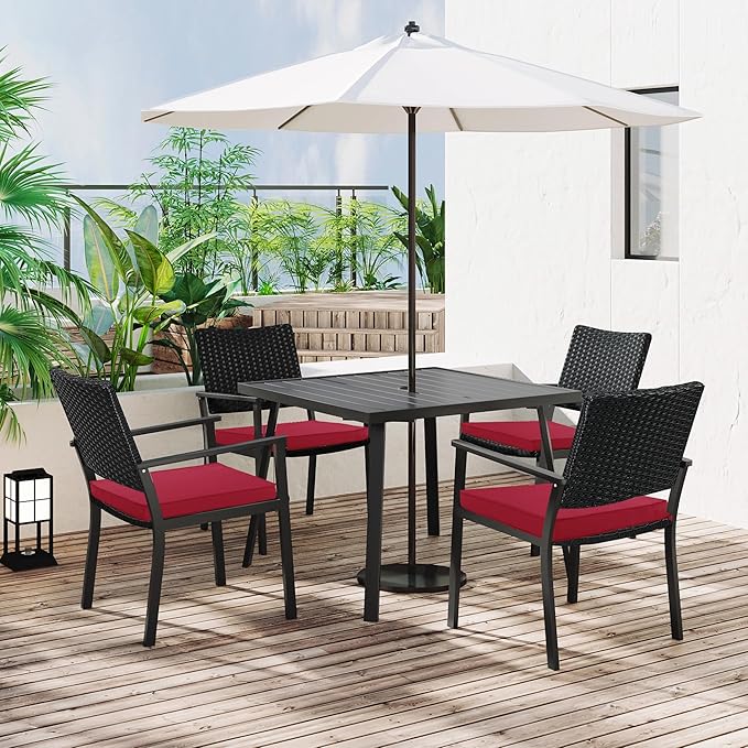 Outdoor Chair Cushions 18.5x16 Inch Waterproof Patio Chair Cushions - Image 6