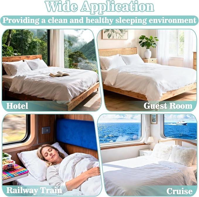 Disposable Bed Sheets for Travel - Image 2