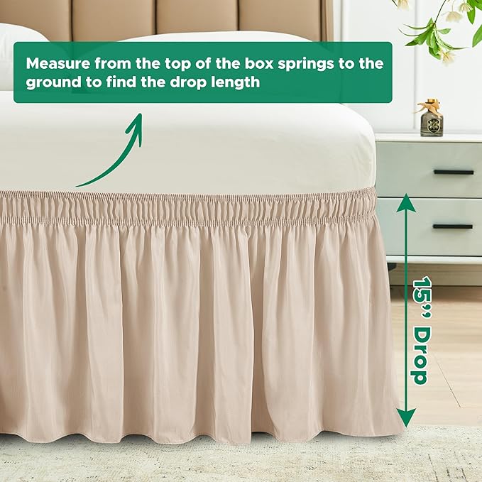 Biscaynebay Wrap Around Bed Skirts - Image 3