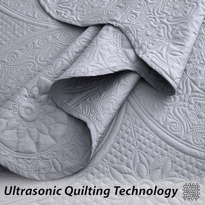 IR Imperial Rooms Twin Quilt Bedding Set Size + 1 Pillow Shams - Image 6