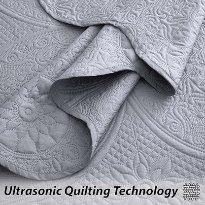 IR Imperial Rooms Twin Quilt Bedding Set Size + 1 Pillow Shams - Image 6