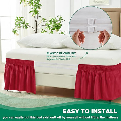 Biscaynebay Wrap Around Bed Skirts - Image 4