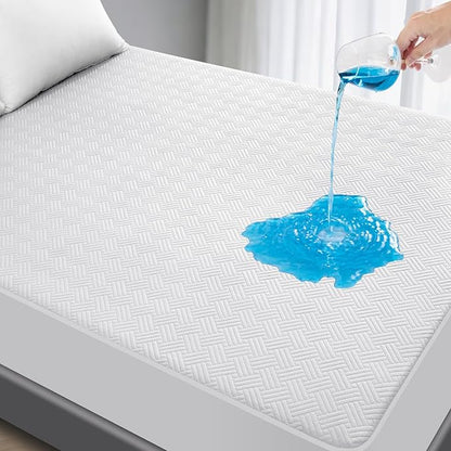 Waterproof Mattress Protector King Size by GOPOONY