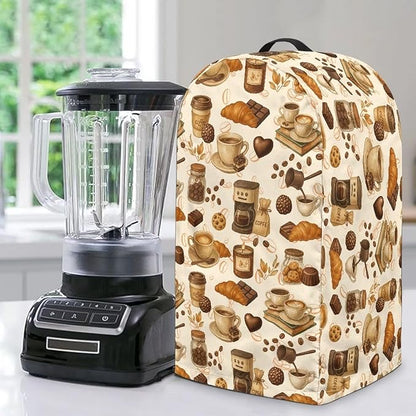 Croissants Coffee Blender Dust Cover Kitchen Appliance Oil-Proof Food Processor by Unknown