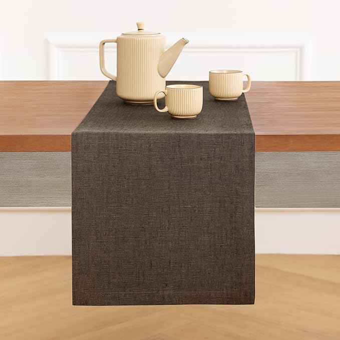 Solino Home Linen Table Runner 36 Inches - Image 2