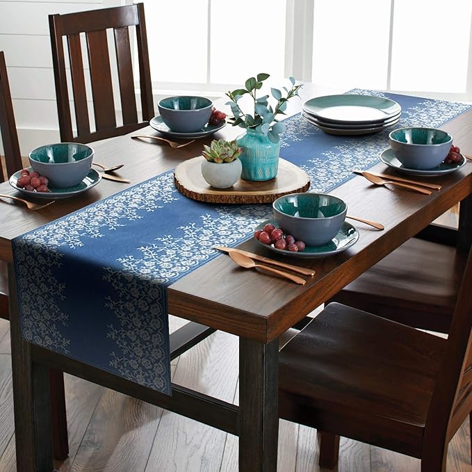 AAYU Denim Table and Bed Runner - Image 4