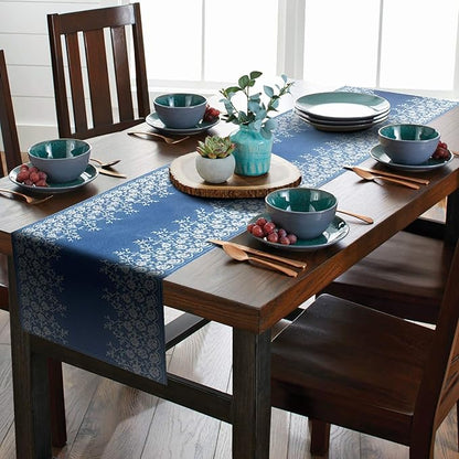 AAYU Denim Table and Bed Runner - Image 4