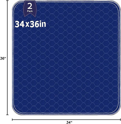 Alsunny® Incontinence Bed Pads 34x36 Inch, Hide Stains Pads - Image 9