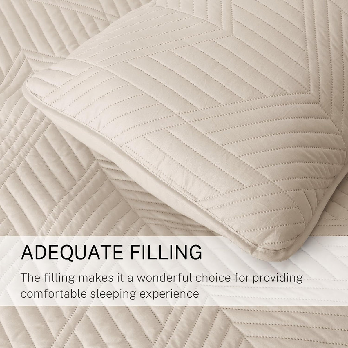 exclusivo mezcla ultrasonic full queen quilt bedding set, package contents